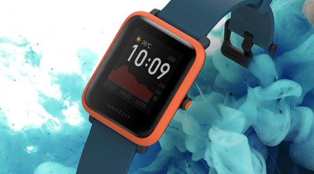 Amazfit Bip S smartwatch con protección IP68 y hasta 40 días de duración de la batería disponible por 45 dólares en oferta en AliExpress 11.11