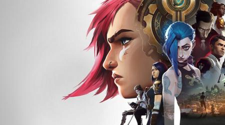 Netflix ha revelado el póster de la segunda temporada de Arcane: Jinx abraza a su hermana Vi