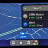 Pantalla de Android Auto con nueva disposición de mapas