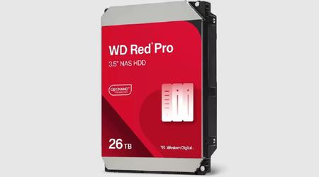 Western Digital ha lanzado el disco duro WD Red Pro con una impresionante capacidad de almacenamiento de 26TV