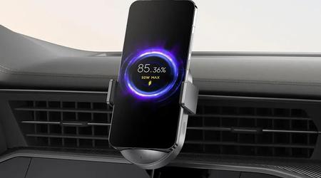 Xiaomi lanza un cargador inalámbrico de coche de 50 W por 42 dólares