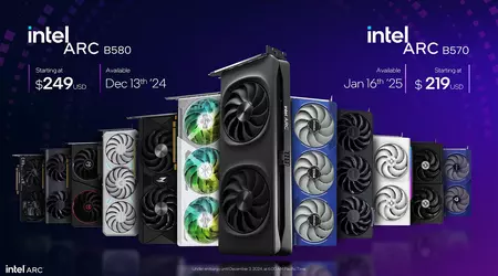 Intel ha presentado las tarjetas gráficas Arc B580 y B570 basadas en la arquitectura de GPU Xe2 Battlemage