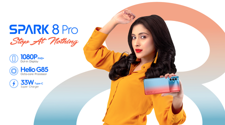 Tecno Spark 8 Pro: un teléfono económico con una triple cámara de 48MP, chip MediaTek Helio G85 y carga rápida de 33W por menos de $ 200