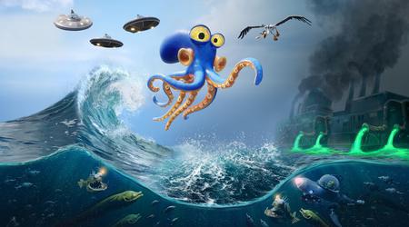 Salva a los pulpos: Konami ha anunciado un divertido juego de plataformas llamado Darwin's Paradox