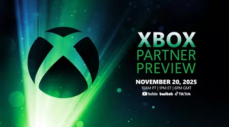 Oficial: Showcase de Xbox Partner Preview programado para el 20 de noviembre