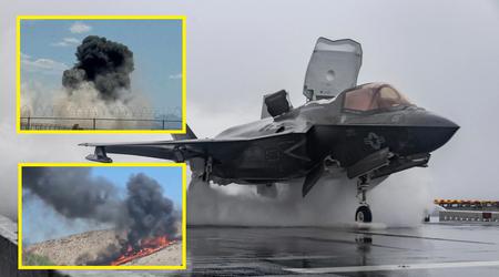 Un caza de pruebas F-35B Lightning II se estrella en EE.UU.: el piloto es trasladado al hospital con heridas graves