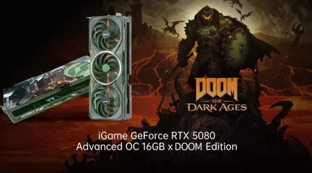 Colorful anunció la tarjeta gráfica RTX 5080 al estilo de Doom: La Edad Oscura