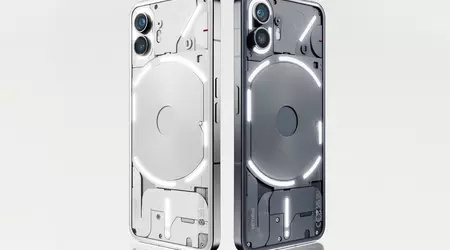 Cámara dual, dos colores y retroiluminación Glifo: Nada ha revelado una imagen de prensa del Teléfono (2)