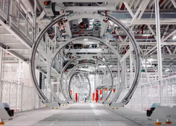 La planta de BMW en Múnich ...