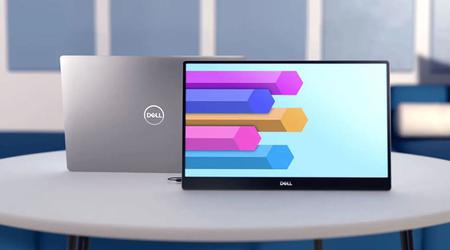 Dell presentó un monitor portátil que parece haber sido arrancado de una computadora portátil XPS