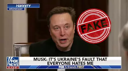 Falsedad en las redes sociales: Elon Musk no dijo realmente que todo el mundo le odia por culpa de los ucranianos