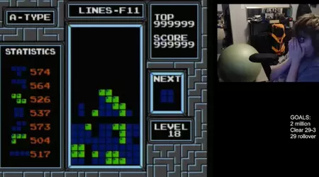 El estadounidense Willis Gibson, de 13 años, se convirtió en la primera persona en completar TODO el Tetris (vídeo)