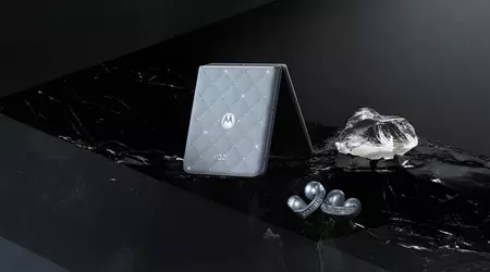 Los cristales de Swarovski adornarán el teléfono inteligente Razr 60 - Motorola ha anunciado la elegante edición Ice Diamond