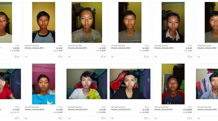 Estudiante de 22 años vendió más de 500 selfies NFT y se hizo millonario