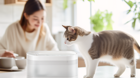 Petcube lanza un bebedero antibacteriano para mascotas