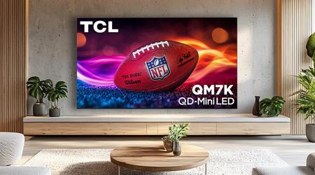 TCL lanza en EE.UU. el nuevo televisor LED QM7K QD-Mini compatible con 4K y HDR3000