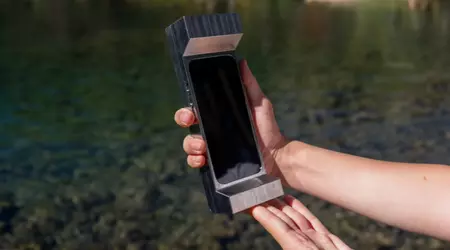 La funda de smartphone más pesada del mundo: 2,7 kg de hierro con salientes para proteger la pantalla