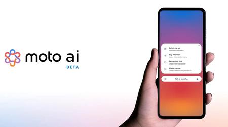 Motorola lanza un programa beta mundial de su inteligencia artificial Moto AI