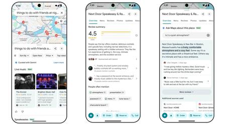 Google presenta el chatbot Gemini para la búsqueda en Google Maps