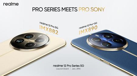 realme ha desvelado qué cámaras tendrán los smartphones realme 12 Pro y realme 12 Pro+