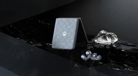 Los cristales de Swarovski adornarán el teléfono inteligente Razr 60 - Motorola ha anunciado la elegante edición Ice Diamond
