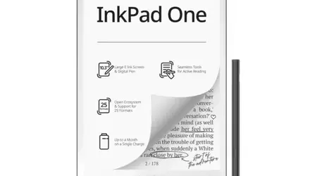PocketBook lanzó un lector cómodo de 10” InkPad One con pantalla E Ink y soporte para lápiz