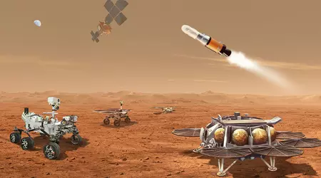 La NASA mostró cómo entregará muestras de suelo de Marte a la Tierra mediante el vehículo de ascenso a Marte