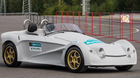 ¿Qué te parece, Ilon Max? Se presenta el roadster bielorruso con motor eléctrico, velocidad de 170 km/h e interior antirrobo
