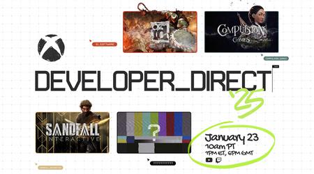 Ya es oficial: Xbox Developer Direct tendrá lugar el 23 de enero con tres juegos muy esperados y una sorpresa.
