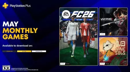 EA Sports FC 26, Wuchang y Nine Sols llegan gratis a PlayStation Plus en mayo