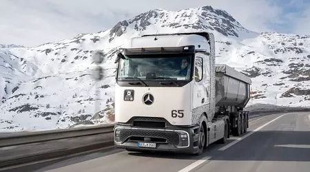 Las heladas y los Alpes: Daimler Truck prueba en la montaña una nueva generación de camiones de hidrógeno