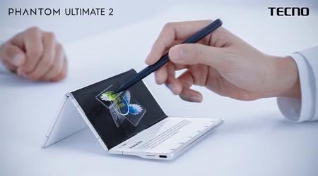 Tecno ha revelado el concepto Phantom Ultimate 2: un smartphone que se pliega en tres