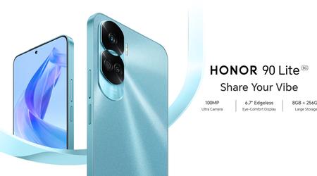 Honor 90 Lite: Chip Dimensity 6020, cámara de 100 MP y batería de 4500 mAh con carga de 35W