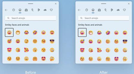 La última compilación de prueba de Windows 11 ha actualizado los emojis que Microsoft anunció allá por 2021
