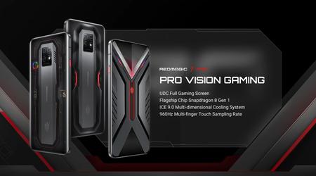 Red Magic 7 Pro con chip Snapdragon 8 Gen 1 y cámara debajo de la pantalla lanzado a nivel mundial