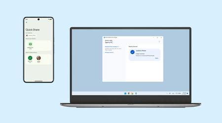 Google ha actualizado Quick Share para Windows
