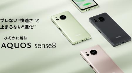 Sharp Aquos Sense 8 - Snapdragon 6 Gen 1, pantalla OLED IGZO de 180 Hz, NFC, cámara de 50 MP y protección contra el agua IP68 por 415 €.
