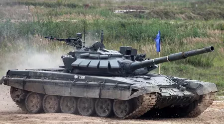 El tanque ruso T-72B3 del modelo 2022, modernizado con 3 millones de dólares, utiliza una mira termográfica Sosna-U con matriz de la empresa francesa Thales