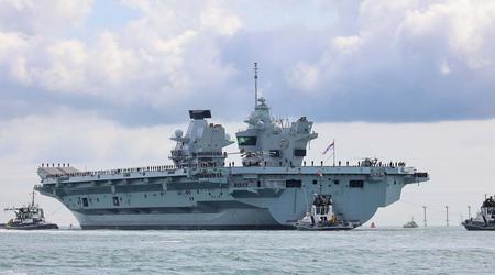 El HMS Prince of Wales, valorado en 3.850 millones de dólares, ha zarpado rumbo a EE.UU. - El mayor portaaviones británico recibirá cazas F-35B, aviones convertibles MV-22 y drones