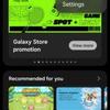Captura de pantalla del centro de juego con Galaxy S25