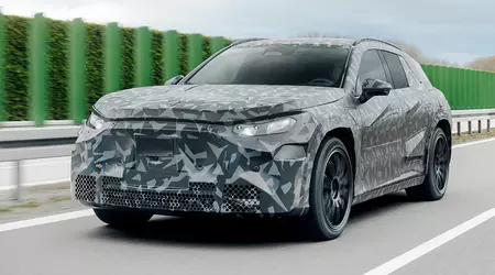 Comienzan las pruebas del nuevo SUV eléctrico de Mercedes-AMG