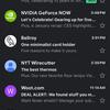 Diseño actualizado de Gmail para iPhone