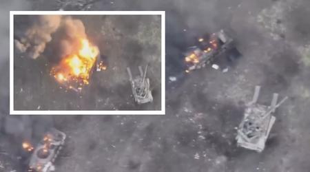 Las fuerzas ucranianas destruyeron dos tanques rusos T-80BV y dos vehículos de combate de infantería en una sola batalla