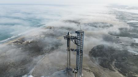 SpaceX muestra espectaculares fotos de la Starship montada en el cohete Super Heavy