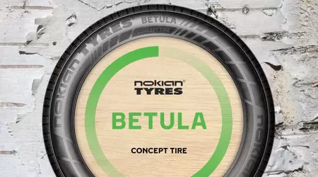 Nokian Tyres creó un neumático con un material hecho de residuos de corteza de abedul