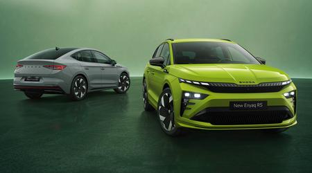 Škoda Enyaq RS y Enyaq Coupé RS actualizados en diseño y equipamiento