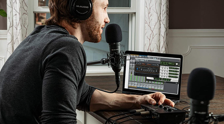 Interfaz de audio para podcasting