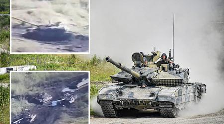 Las Fuerzas Armadas de Ucrania eliminaron por primera vez en una sola batalla un pelotón entero de tanques rusos modernizados T-90M "Breakthrough" valorados en 2,5-4,5 millones de dólares.