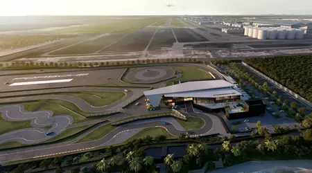 En el nuevo Porsche Experience Centre de Singapur, la pista pasará directamente a través del edificio