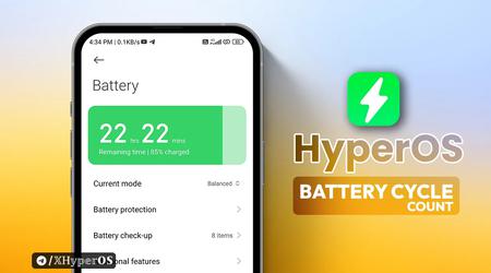 Los errores de HyperOS reinician los ciclos de carga de la batería de Xiaomi